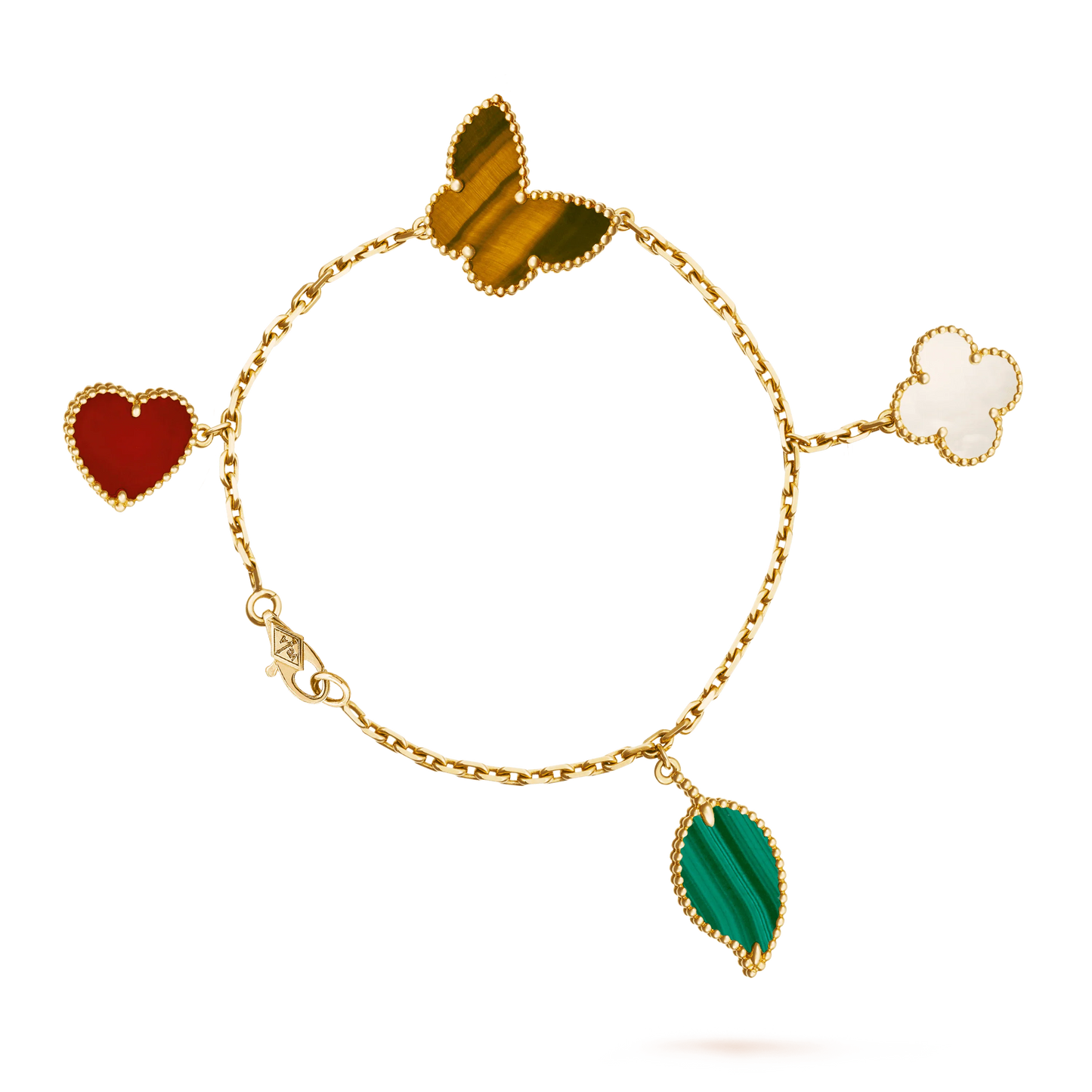 Pulseira Alhambra Heart and Butterfly
