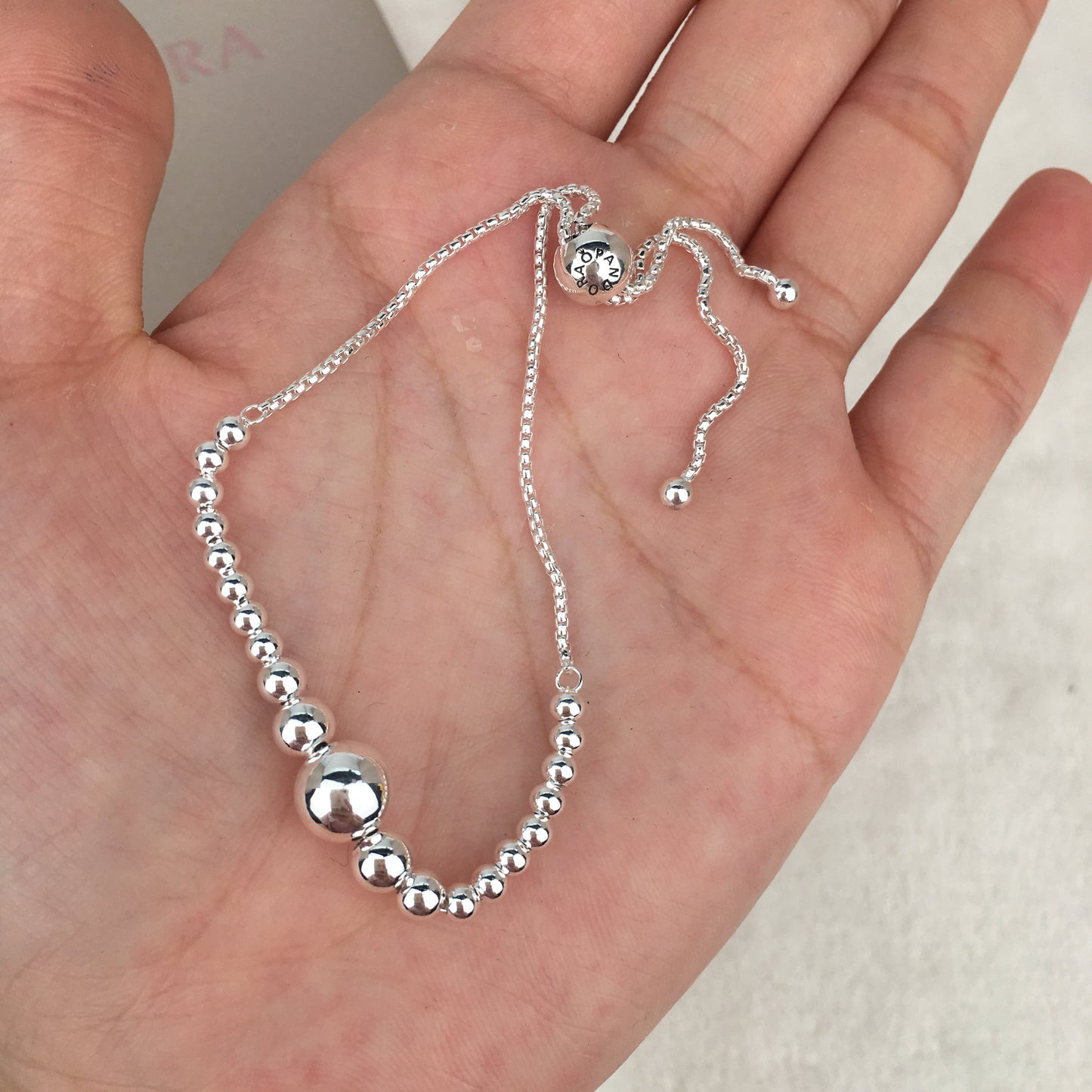 Pulseira Cordão Esferas