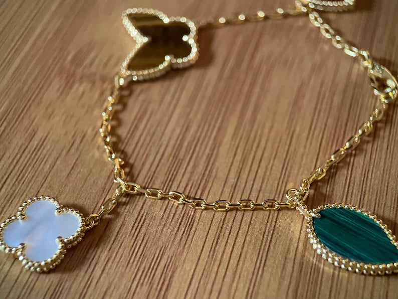 Pulseira Alhambra Heart and Butterfly