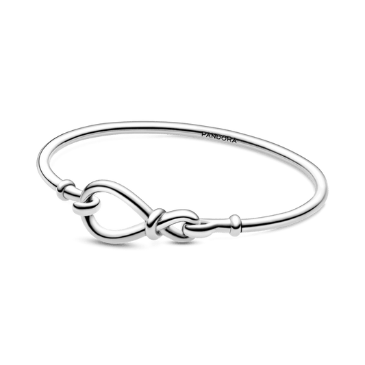 Pulseira Rígido Fecho Infinito Assimétrico
