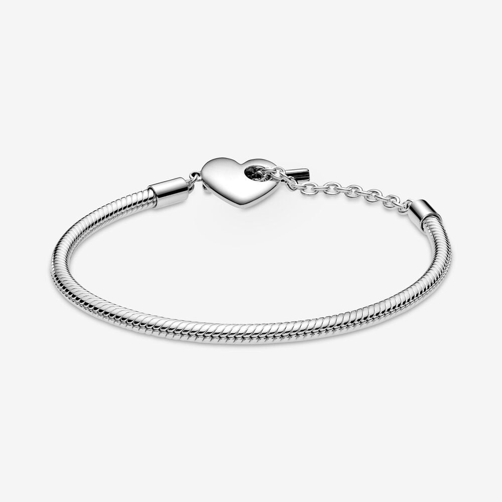 Pulseira Fecho Coração em T