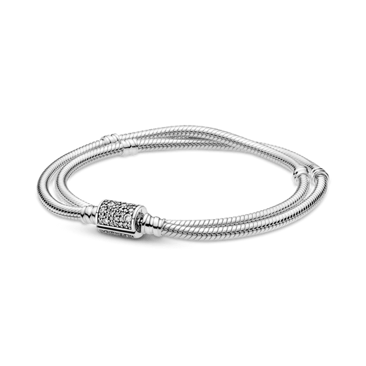 Pulseira Colar Corrente Dupla