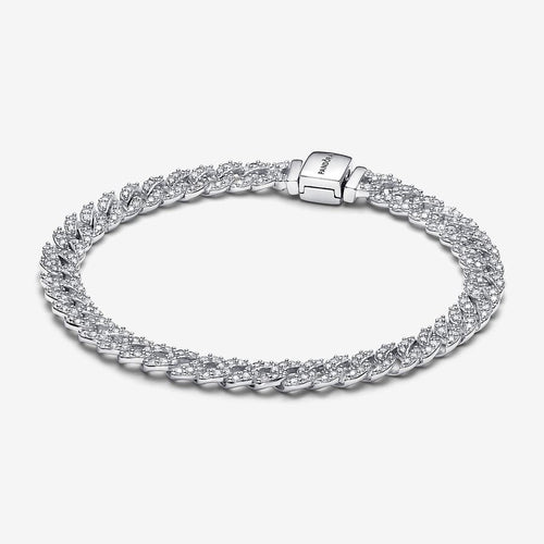 Pulseira de Corrente Pavé Atemporal