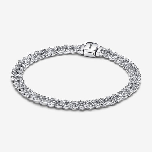 Pulseira de Corrente Pavé Atemporal