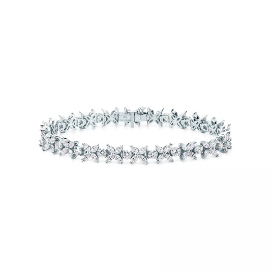 Pulseira de Tênis Cluster