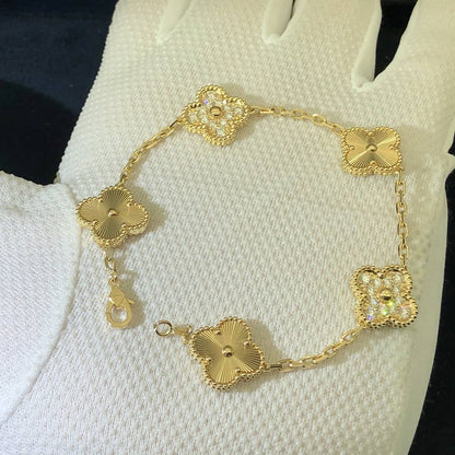 Pulseira Vintage Alhambra Guilloche