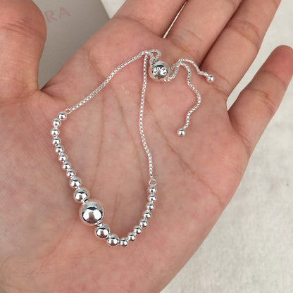 Pulseira Cordão Esferas